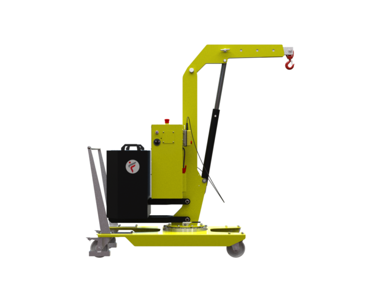 gru contrappesata manuale a sbalzo 200kg 01B2P