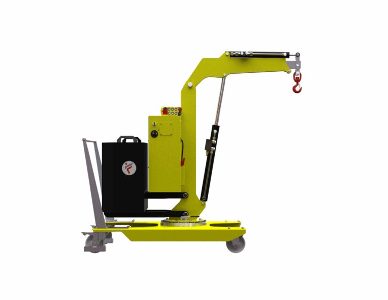 gru contrappesata radiocomando 200kg 01B2SER 400
