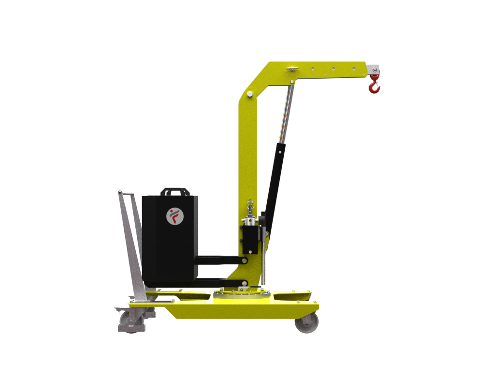 mini gru manuale zavorrata portata 500 kg