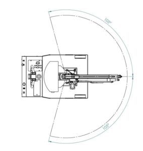 rotazione gru elettrica ORBIT 200ER