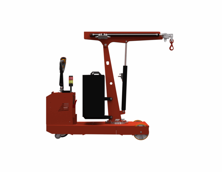 FLEX G750 DBL gru contrappesata con leve di comando